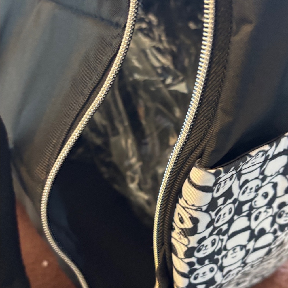 Panda Print Backpack - Picture 3 of 5